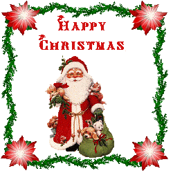 Happy Christmas Santa   animation