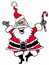 laughing santa  animation
