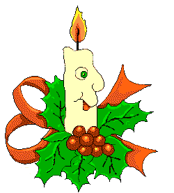  xmas candle animation