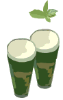   christmas  glasses of beer animation