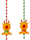  christmas deer  animation