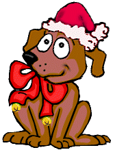   christmas dog  animation