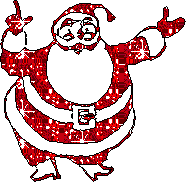  glitter father  christmas   animation