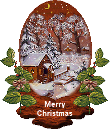 merry christmas globe   animation