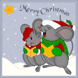   christmas card  animation
