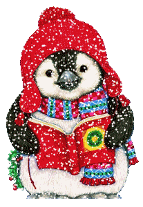snowy penguin   animation
