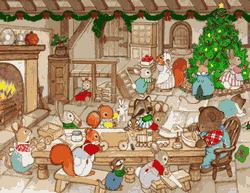 christmas card   animation