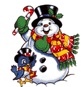  snowman  animation