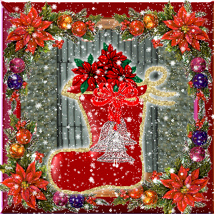 snow christmas card   animation