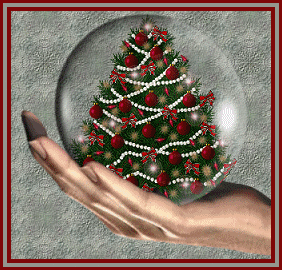 christmas tree card   animation