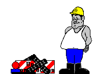 under construction sign  animation