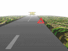 road under construction animation