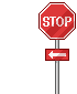 stop sign  animation