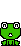 frog jumping  animation