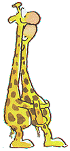giraffe and hearts animation