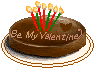 Chocolate Valentine Cake  animation