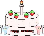Birthday Cake  animation