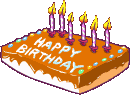Birthday Cake  animation