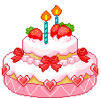 Strawbery Cake  animation