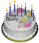 Roses Cake  animation