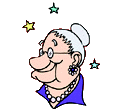 old lady  animation