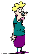 old lady  animation
