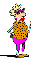 elder lady  animation