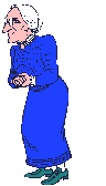 old lady  animation