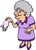 old lady  animation