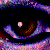purple eye   animation
