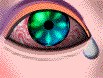  eye and hearts   animation