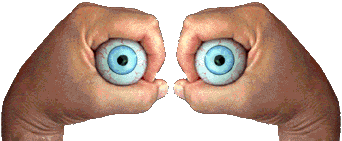  eye balls in hands  animation