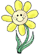 flower with face  animation