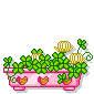 bunny and flowers  animation