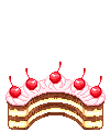 Beautiful Wedding  Cake animation