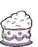  Cheery Cake with Hearts  animation