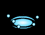 frog in bubbles  animation