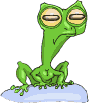 unhappy frog animation