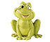 smiling frog  animation