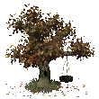  tree with tyre swing animation