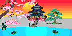 japanese bonsai tree   animation