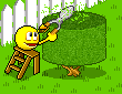topiary smilie  animation