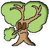 smiling tree  animation